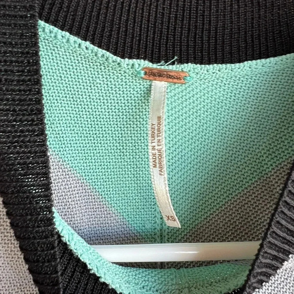 Free People I Got You Chevron Sleeveless Party Dress - Size XS - Picture 4 of 5